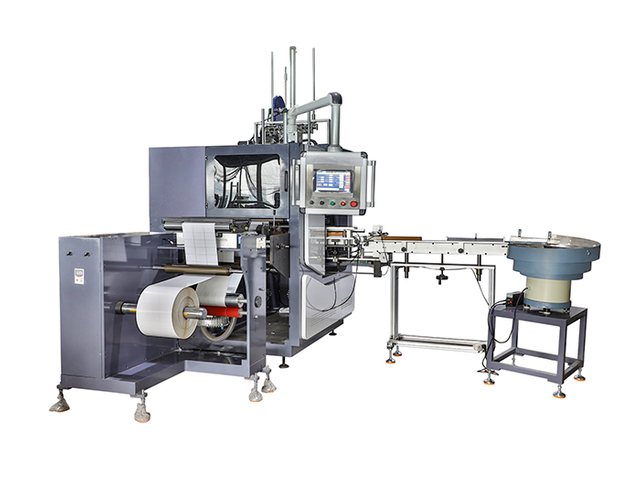 Lijmloos zelfklevend label 4-assige torentje-opwikkelmachine