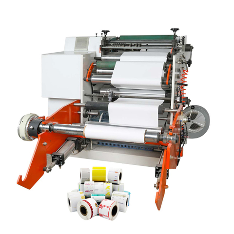 Fabriek die 800 breedte zelfklevend stickerlabel Pvc Pp-film koudfolie snijmachine terugspoelt 