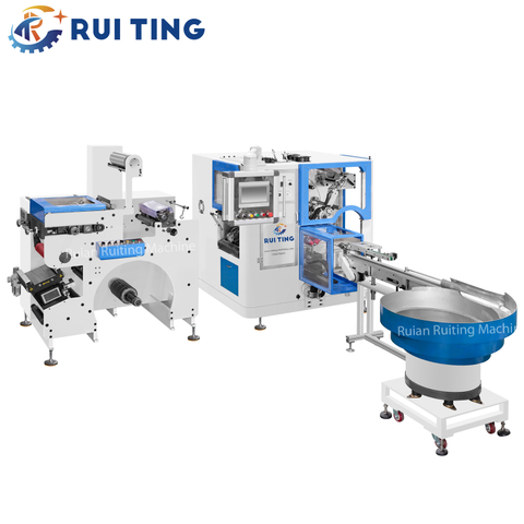 Ribobinatrice a torretta completamente automatica a 4 mandrini Ribobinatrice non stop